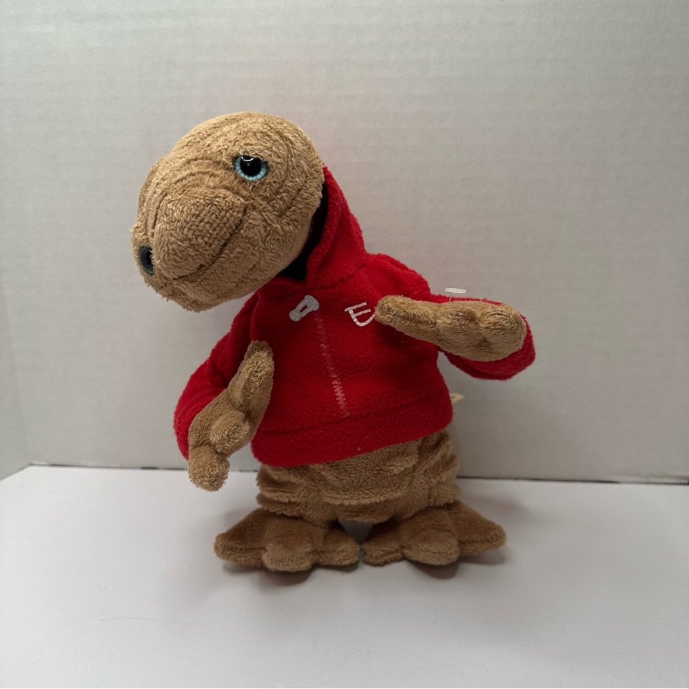 Universal ET the Extra Terrestrial Plush With Red Hoodie